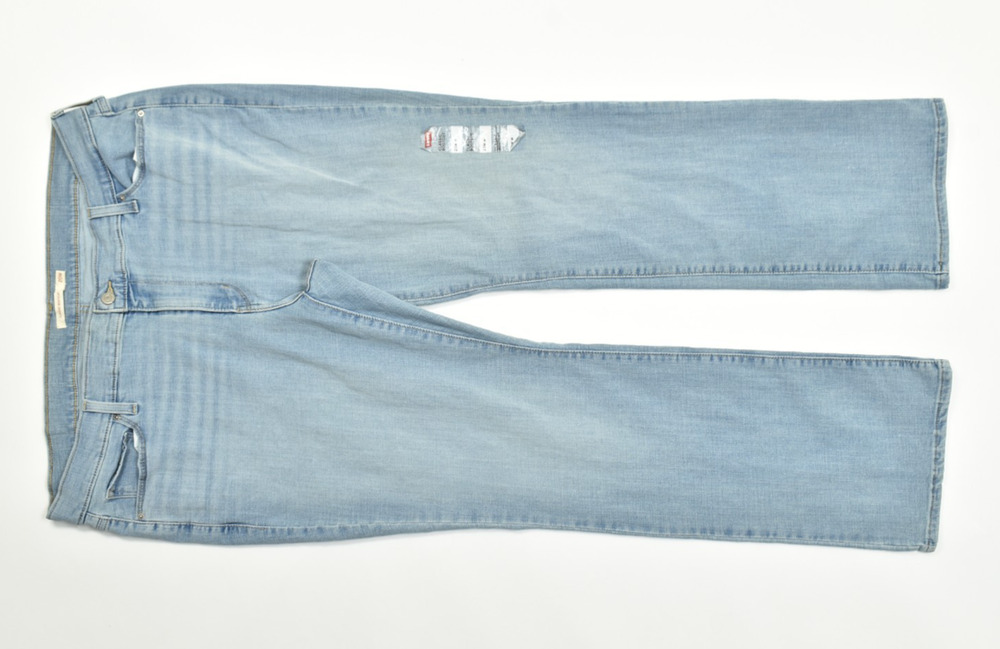 Levi's Women's Plus Size 20W Classic Bootcut Jeans Light Wash Stretch Denim